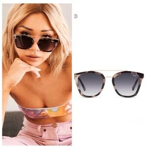 QUAY Sweat Dreams Sunglasses Tortoise Frame Brown Lenses